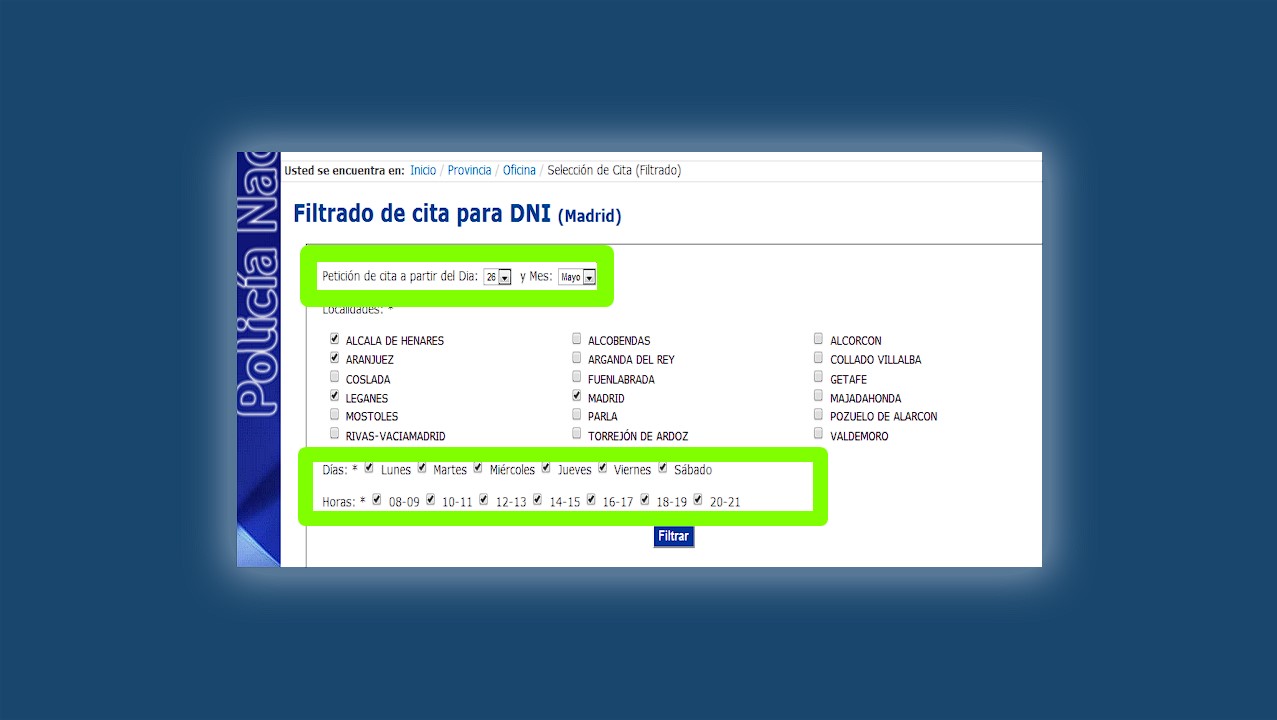 pedir cita dni paso a paso 9